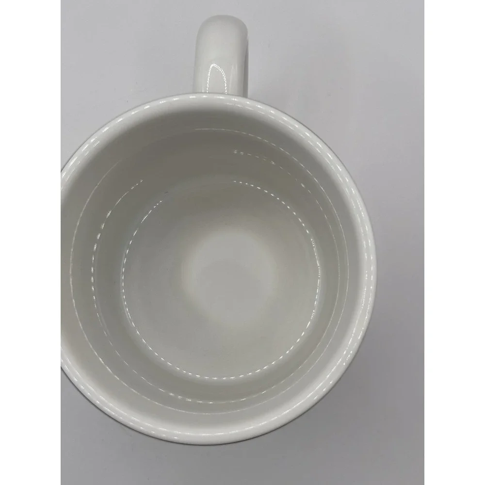 Pottery Barn Stewart Plaid Initial Mug 